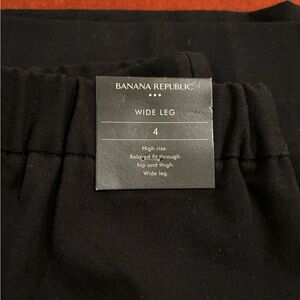 NWT Banana Republic wide leg pants.